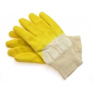Rękawice ochronne GRIP robocze żółte RGS