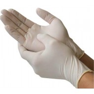 Rękawice medyczne LATEKSOWE LATEX diagnostyczne