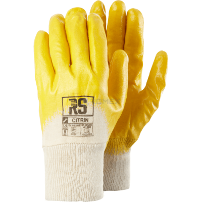 Rękawice nitrylowe żółte CITRIN
