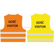 Kamizelka ostrzegawcza odblaskowa GOŚĆ VISITOR