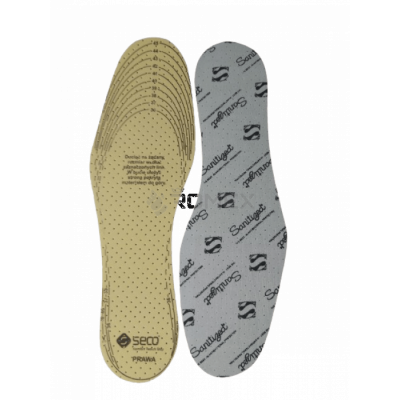 Wkładki do butów SECO SANITIZED do cięcia - żółty