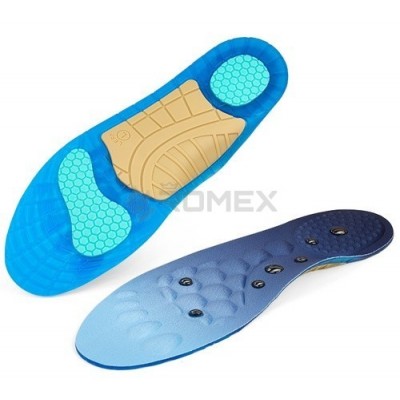 Wkładki magnetyczne SECO akupresurowe, masaż stóp, łuk stopy